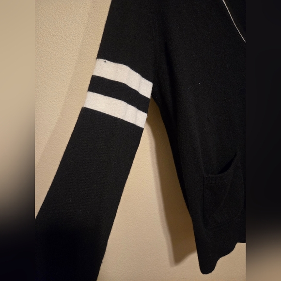 Converse John Varvatos One Star Black Wool Cardigan Mens Size 2 Medium Used - Picture 3 of 16